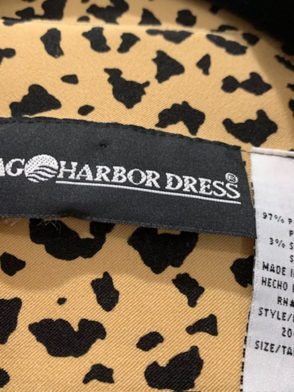 Sag Harbor Dress/Coat Leopard Print, Size 8 - Picture 2 of 12